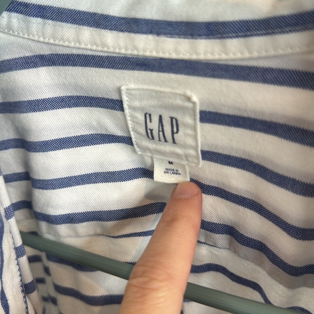 Gap Short Sleeve Striped Shirt - Picture 2 of 3